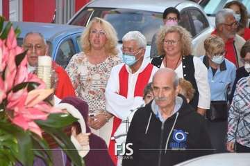 Misa y procesión en El Ejido de Telde/Francisco Javier Santana.